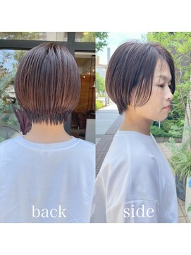 トリコ(tricot) 前髪長めショートボブ