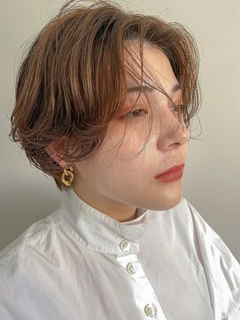 フィルムス 千葉(FILMS) くびれヘア/アプリコットオレンジ/ハイライトカラー/レイヤー