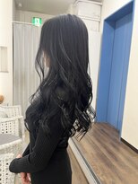 ヘアーグランデシーク(Hair Grande Seeek) Aujuaトリートメントで韓国風艶感MAXブルーブラック