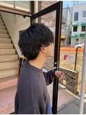 波巻きスパイラルパーマ