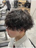 プードルパーマ波巻きスパイラルパーマ新潟万代