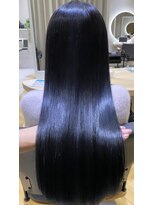 ジーナ 福岡天神(Zina)&nbsp;【髪質改善】Deep Navy × Premium髪質改善トリートメント