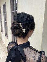 エイミーバイアフロート(amie  by afloat)&nbsp;ふわっとシニヨン