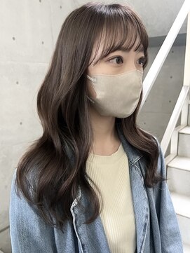 ネイロ バイ ジルブラン 葛西(NeiRo by JIL BLAN) レイヤーカットハイライト白髪ぼかしミディアムダブルカラーボブ