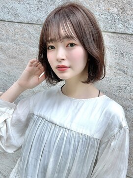 アイユー(ii+U) タンバルモリ　フレンチカジュアル　韓国ボブ