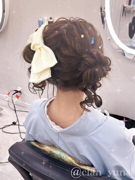ヘア サロン クラン ソア 心斎橋店(hair salon clan soar) クラゲヘア【クランソア】ヘアセット/ヘアメ/心斎橋