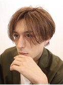 センターパートハンサムショート韓国ヘアカルマヘア