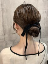 美容室 トゥッカ(tukka)&nbsp;おだんごリボン