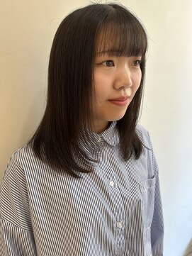 アンプ(amp) 伸ばしかけセミロング