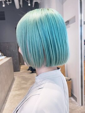 シオン(shion) ワンレンオリーブカラー透明感カラーネビージュ_ba361572