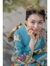 【和装,着物】ヘアセット￥5830＊別途10時前は早朝料金加算＊式典,花嫁不可