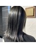 【ダブルカラー】ケアブリーチ＋透明感カラー  ￥19,800 