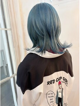 ネオリーブカップ 町田店(Neolive capu) レイヤー　メルティカラー　似合わせカット