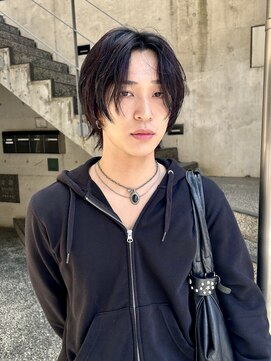 メゾンアクア 表参道(Maison ACQUA) =メンズボブ/スパイキーショート/ニュアンスパーマ/MEN’S HAIR