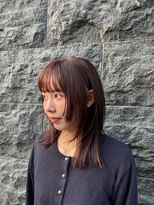 ボゥギャルソン(Beau Garcon)&nbsp;顔まわりレイヤー/ピンクブラウンカラー