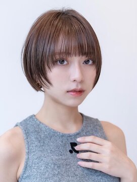 ハバナ 天神(HAVANA) 20代30代大人美人ショートボブ/小顔ショートヘア/マロンベージュ