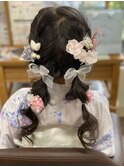 袴、アップスタイル