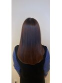 髪質改善＊ロングレイヤーグレーベージュ＊美髪【Zina船橋】