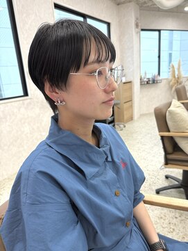 アトモスサニーテラス(Atmos sunny terrace) 刈り上げショート＊丸みショート＊マッシュショート