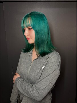 ゲームバイアランスミシー 心斎橋(GAME by Alan Smithee) デザイン/ダブルカラー/ケアブリーチ/エフェクトブリーチ