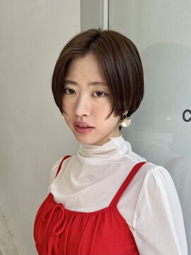 クロト(Clotho) ショートカット/髪質改善縮毛矯正白髪ぼかしレイヤーカラーボブ