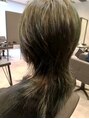 アグ ヘアー ページ 下諏訪店(Agu hair page) ウルフレイヤーに全体にハイライトを入れ、メリハリスタイル♪