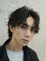 フィフスパーク(fifth PARK) 大人ビジネスマン緩めツイストスパイラルパーマメンズカット渋谷