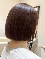 ジュイール(jouir)&nbsp;三鷹ショートボブくびれショートイルミナカラー顔周りレイヤー