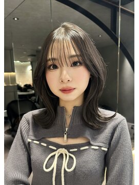 ロンドロゼ 池袋(Lond rose) くびれミディアム×ダークグレー