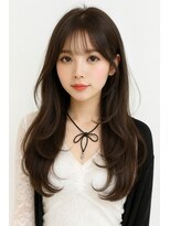 エートス(ethos)&nbsp;柔らか質感の愛されレイヤーロング