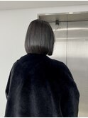 艶ボブダークカラー