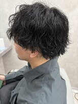 ロウ 札幌(ROW)&nbsp;。波巻きツイスト/MEN'SHAIR/ニュアンスパーマ/クールショート/