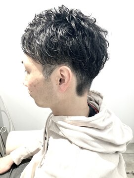 モリオフロムロンドン 大宮店(morio from London) メンズ手ぐしで簡単パーマ