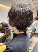 《前地　麻衣》髪質改善/ショート/ダークブラウン