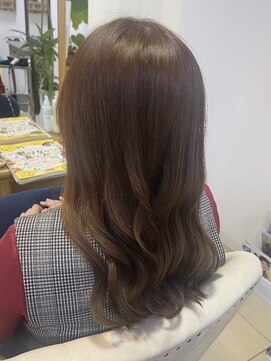 エミュ 中央駅店(eMu) 【毛先の負担を減らせる】リタッチカラー.*