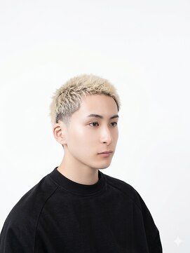 ワンワンオー バーバーショップ 博多店(@110 BARBER SHOP) バズスパイキー