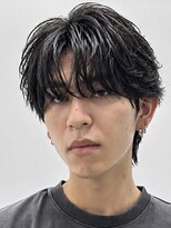 リット(lit.) MEN’S HAIR/サーフカール/刈り上げセンターパート/守谷