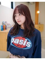 ニール 名古屋 伏見 丸の内(NEELU)&nbsp;ワンカラーでつくるボルドーカラー