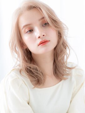 ドクターズ サロン ラブ(Dr's Salon LAB) ブリーチダブルカラー大人美人ゆる巻ラフウェーブl古河10代20代