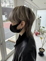 ソルコディ コクラ(SOL.cody kokura) 縮毛矯正/ワンホンレイヤー/ミルクティーブランド/ダークブルー