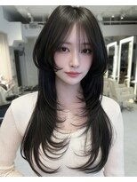 ケシキ 表参道 原宿(kesiki.)&nbsp;20代30代40代くびれレイヤー顔周りカットハッシュカット