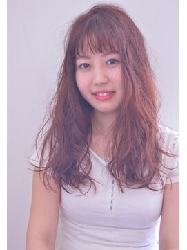 イマジン 川越(IMAGINE) 【IMAGINE　松山一也】ゆるふわカール＋ベビーピンク