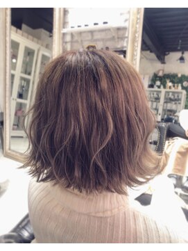 ヘアー アトリエ エゴン(hair atelier EGON) 切りっぱなしボブ!!外ハネスタイリング