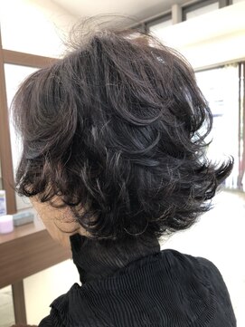 ナオシ 田原台店(nao c) 【奈良/生駒nao*c】ミセスのお客様☆外はねショートスタイル