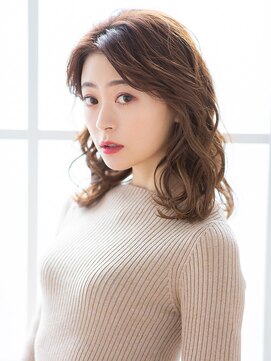アメリエギャルソン(amelie et garcon) 【amelie与野本町】大人可愛いツヤウェーブ