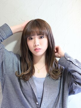 ヘアリゾート粋 ティガ 池袋店(tiga) ピュア髪外ハネロングスタイル【tiga池袋店/池袋/池袋駅】