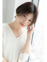 ポケット(pocket)&nbsp;長めバング王道ハンサムショート