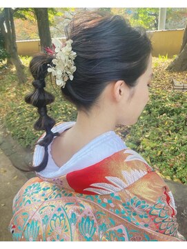 パズードコー(PSSD-CO.+5) 和装ポニーテールアレンジ