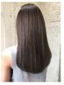 カット+髪質改善Nicola式低温矯正＆美髪カラー+Premium水素シルクtr/24200
