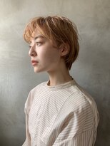 テテ ニコ(tete nico) short hair × perm